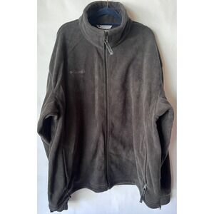 Columbia Fleece Jacket Men's XXL  Zip‎ Up NEW